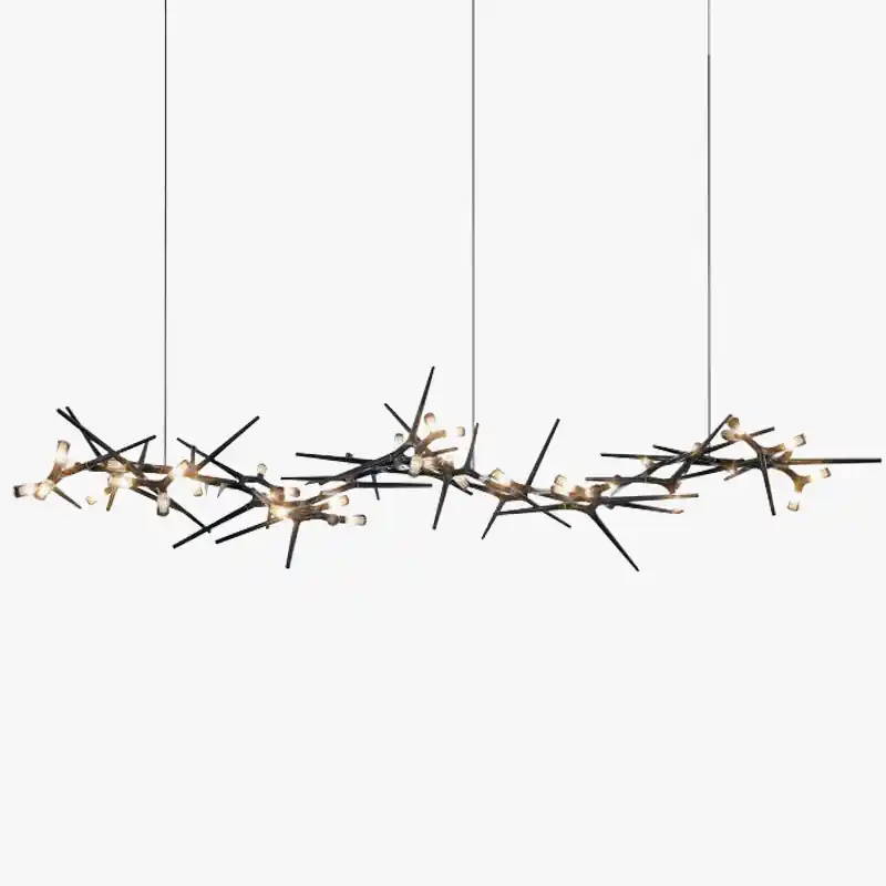 Postmodern Luxury LED Chandelier for Restaurant and Villa