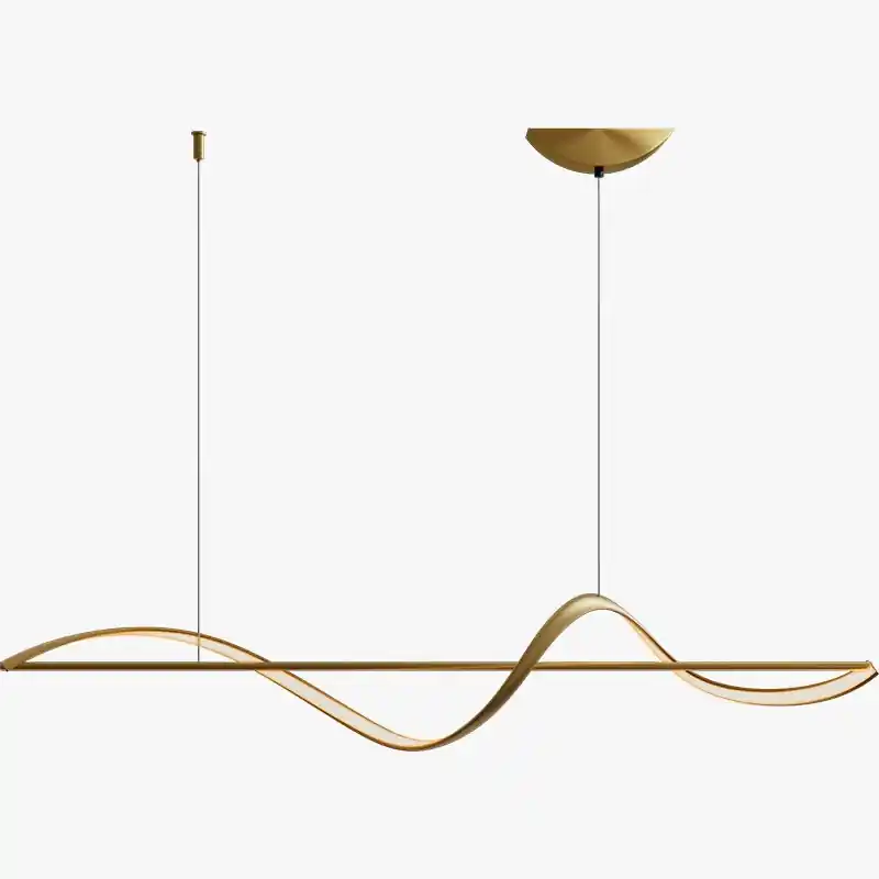 Modern chandelier for suspended indoor lighting