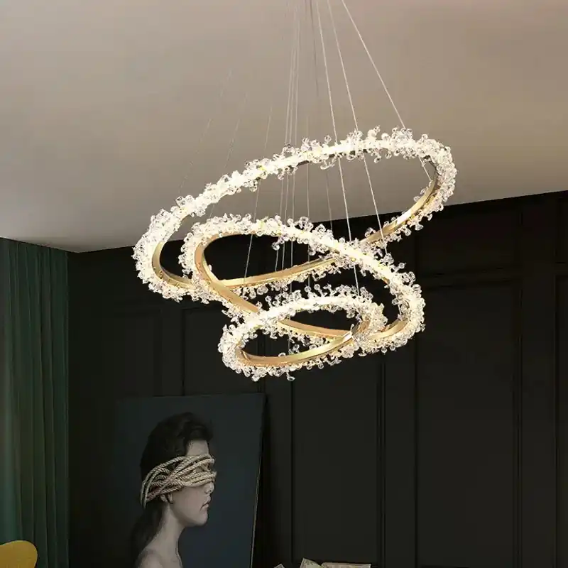 Nordic Luxury Crystal Chandelier for Modern Decor