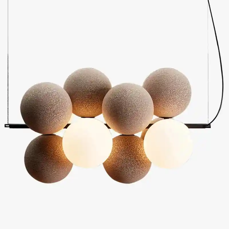 Modern art design Nordic style flannel chandelier