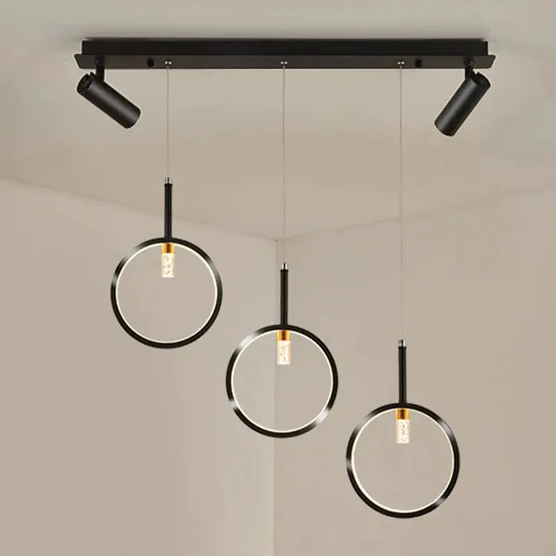 Decorative LED chandelier for indoor ceiling lighting