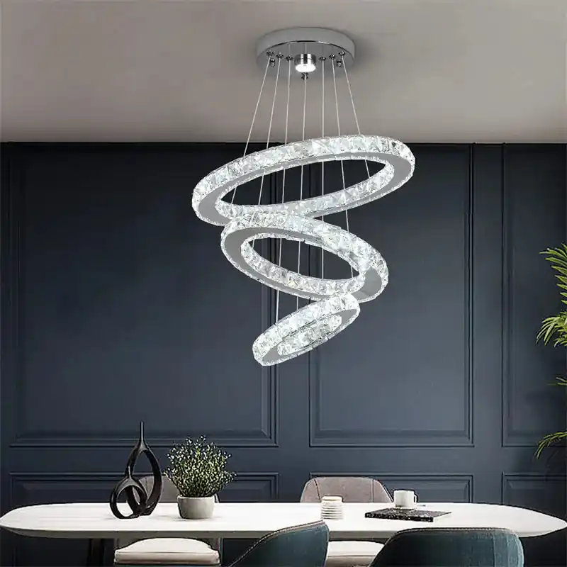 luxurious modern crystal chandelier decorative lighting fixtures