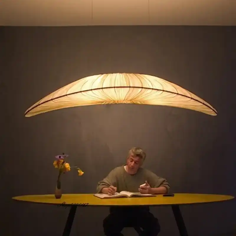 Luxury sailing boat style marine fabric chandelier
