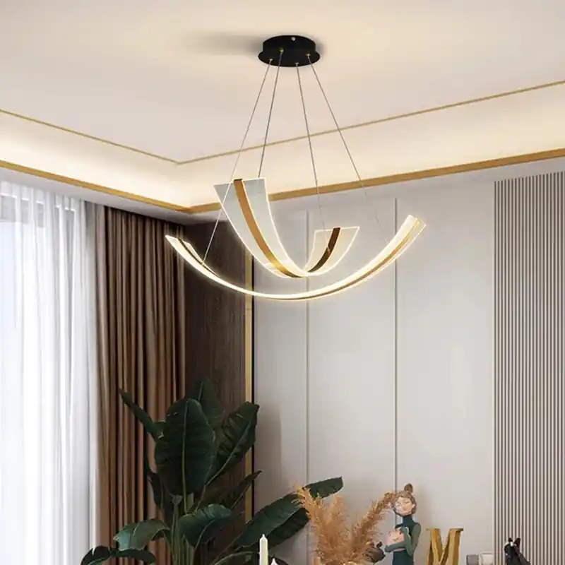 Modern decorative LED chandelier for indoor lighting