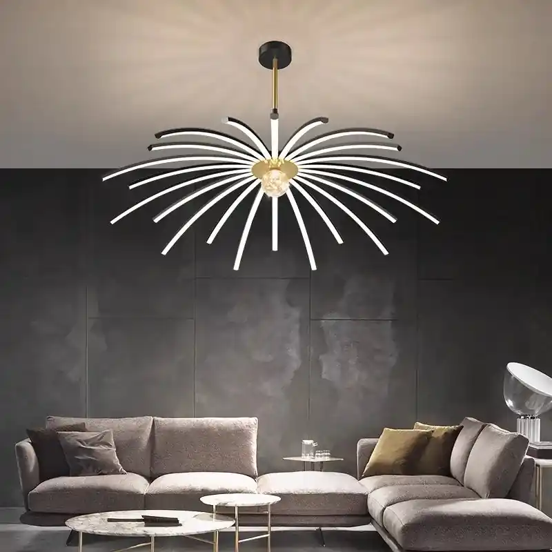 Nordic Home Decor Dining Room Pendant Lights Indoor Lighting Ceiling Hanging Chandelier Lamps for Living Room