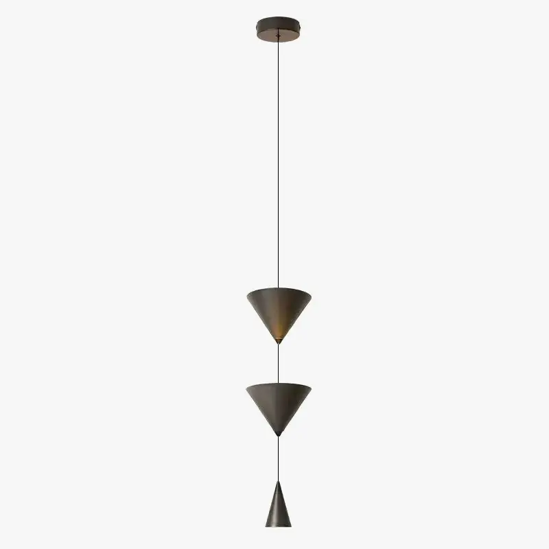 Creative Black and White Metal LED Chandelier