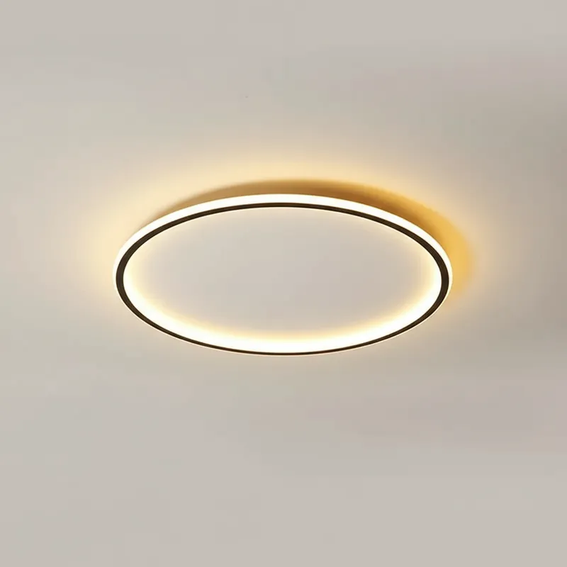Scandinavian Round LED Ceiling Light | 1-Light