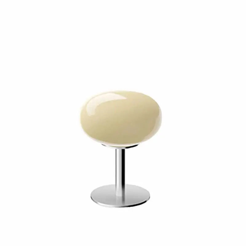 Nordic Vintage One-Light Round Glass Table Lamp
