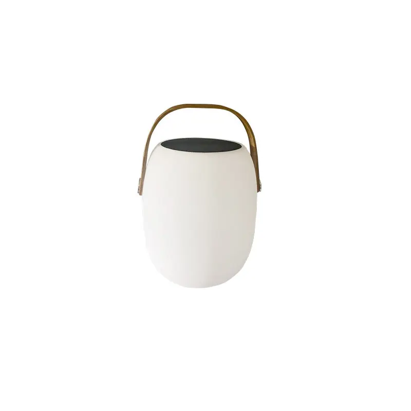 Portable Modern LED Solar Outdoor Lantern, a light