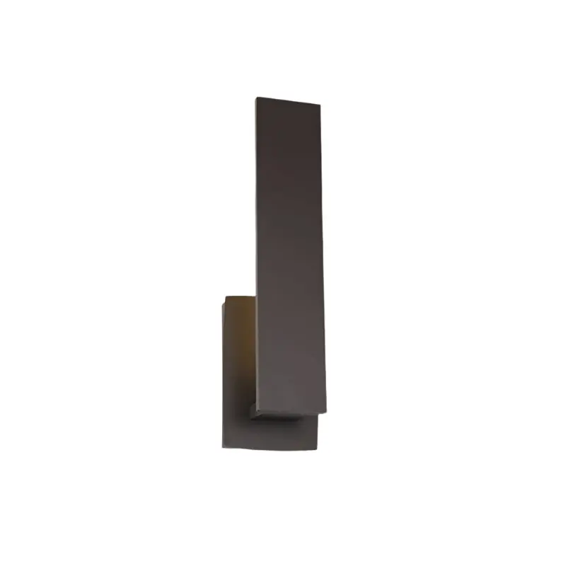 Minimalist Square Outdoor Waterproof LED 1-Light Wall Sconce