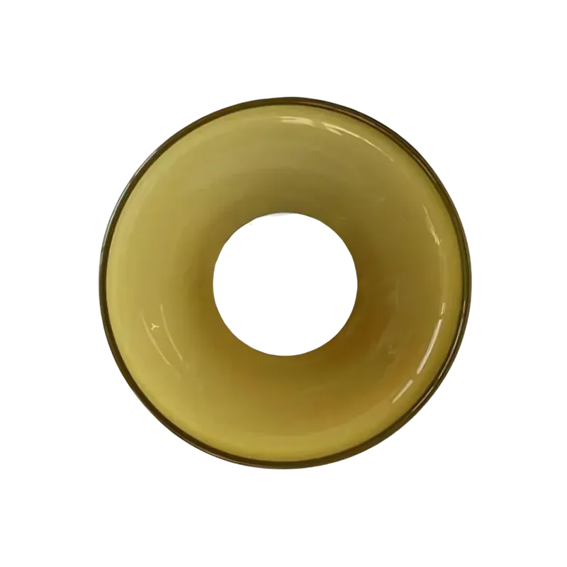 Nordic olive glass LED light fixture for wall and ceiling, 1 light source