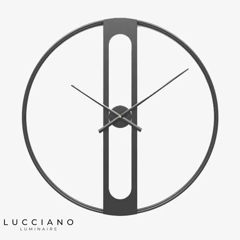 50cm Retro Round Metal Garden Clock