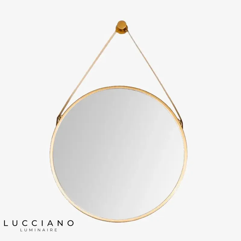 Round Hanging Wall Mirror Personality