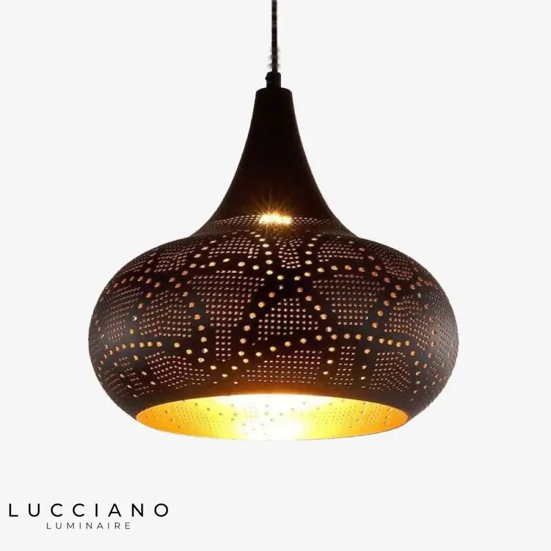 Metallic Oriental Pendant Light Arabia