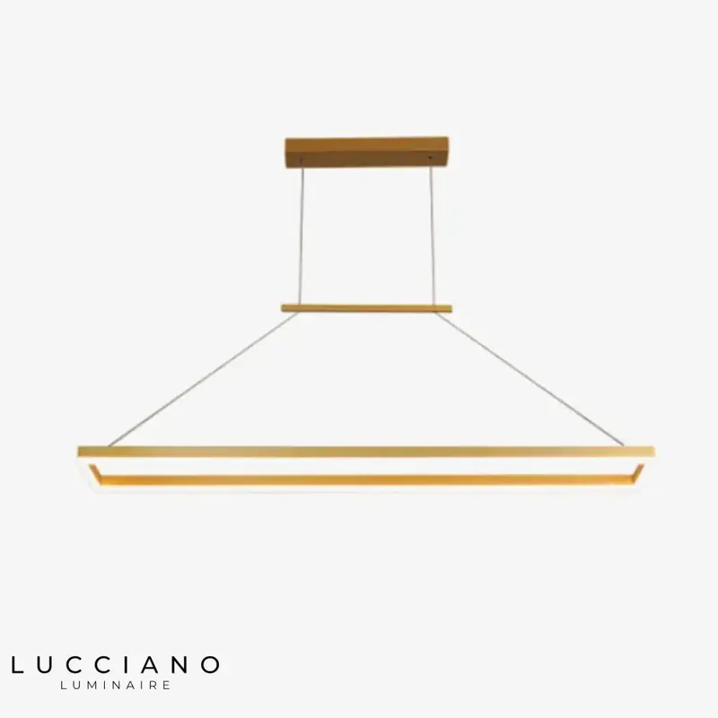 Modern LED Metal Chandelier Lofty