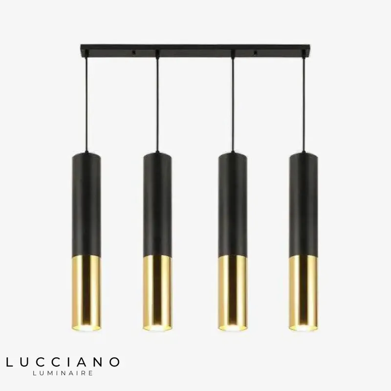 Chrome Plated Cylindrical LED Chandelier Simplicity