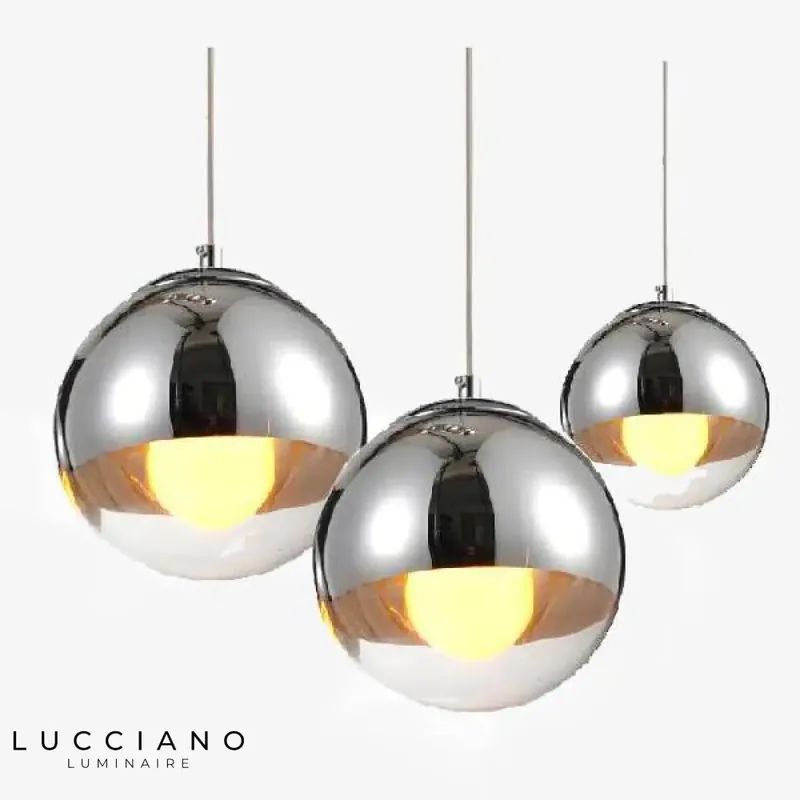 Designer LED: Glass and Chrome Ball