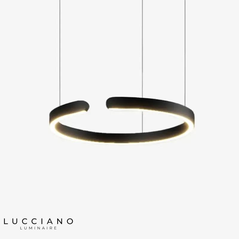 Meryl Minimalist Circular LED Chandelier