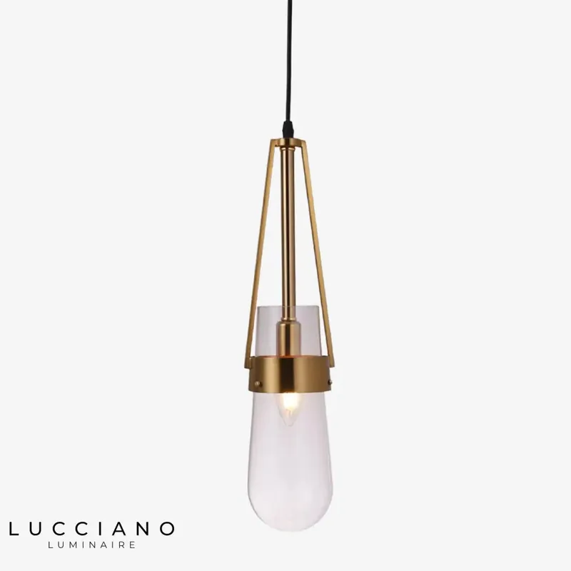 Geralio luxury glass pendant light