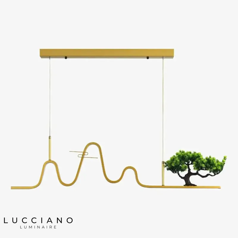 Wave Design LED Chandelier Lusteria