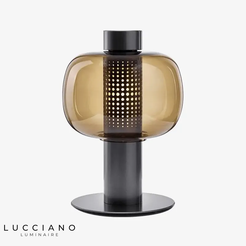 Modern LED lamp glass shade