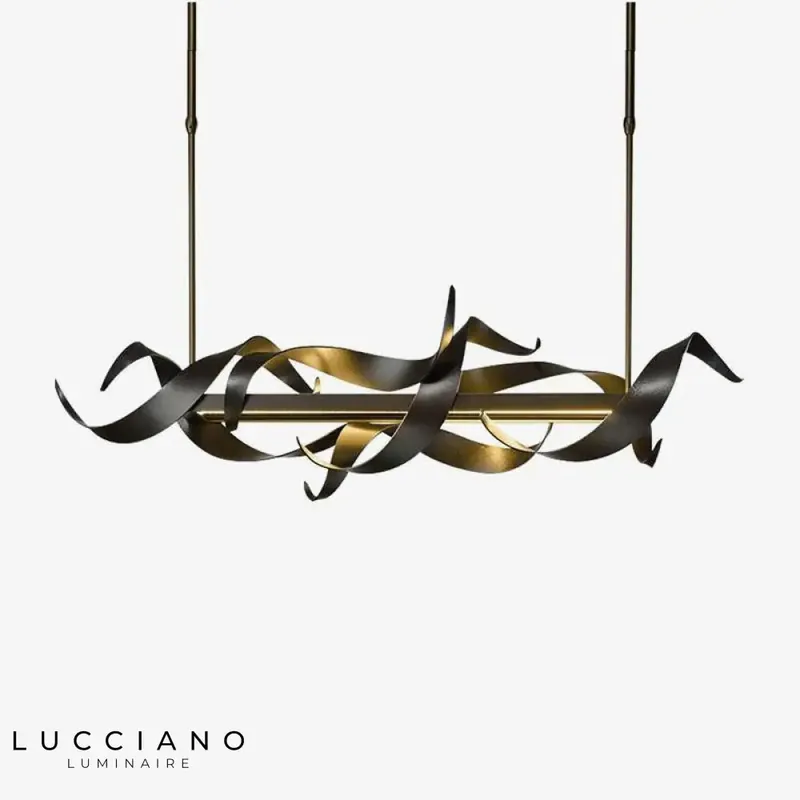 Luxury design metal LED chandelier