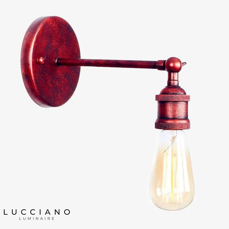 Vintage Rustic LED Wall Sconce