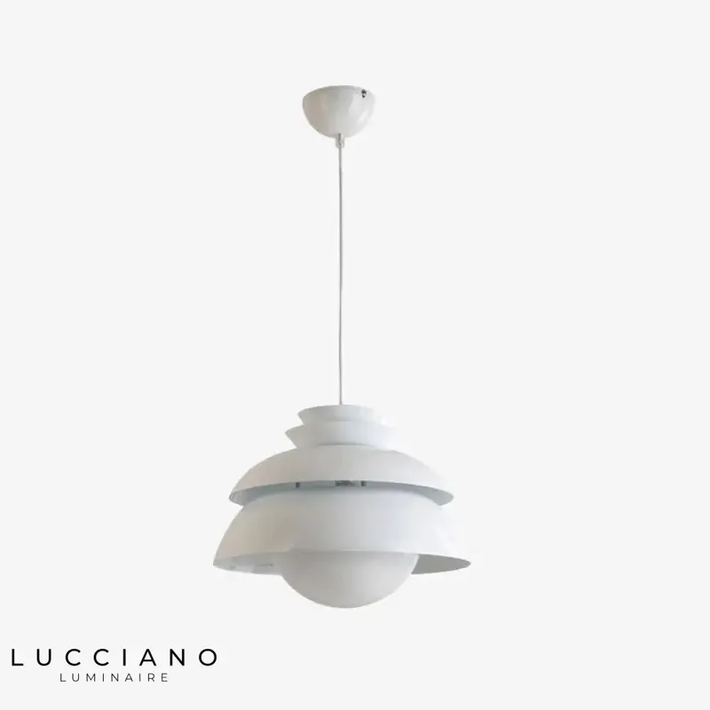 White Flower LED Pendant Lamp Denmark