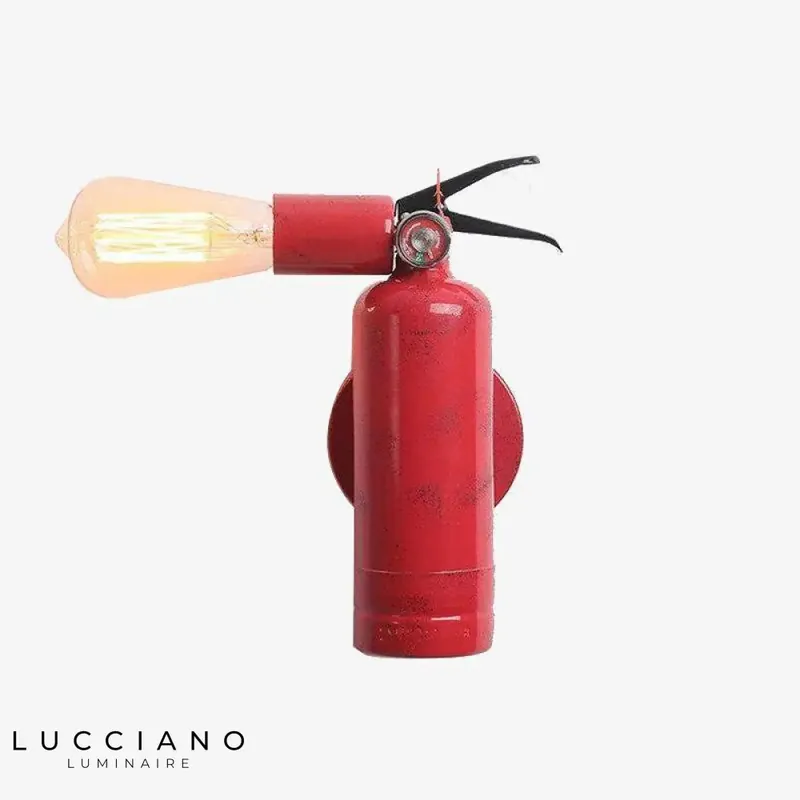 LED Fire Extinguisher Wall Lamp