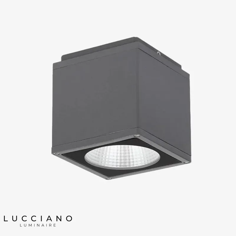 Square outdoor design LED spotlight