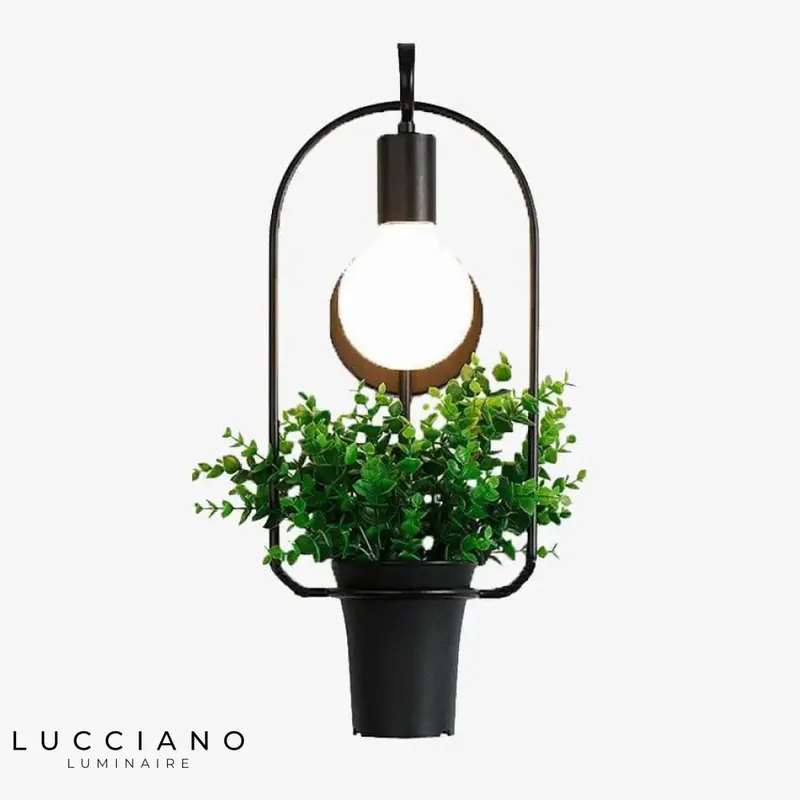 Vintage Metal Wall Plant Holder