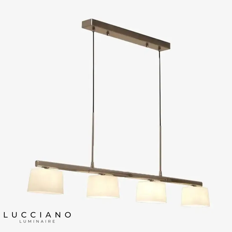 Coffee White Multi-Light LED Pendant