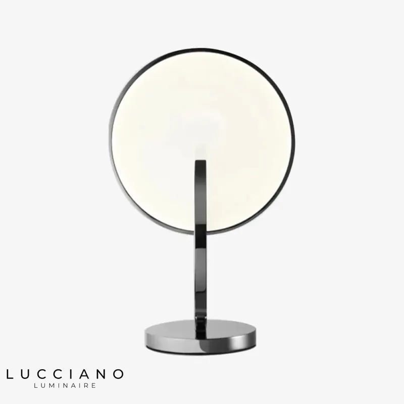 Silver Discs Design LED Lamp