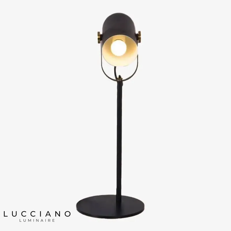 Adjustable European-design metal lamp