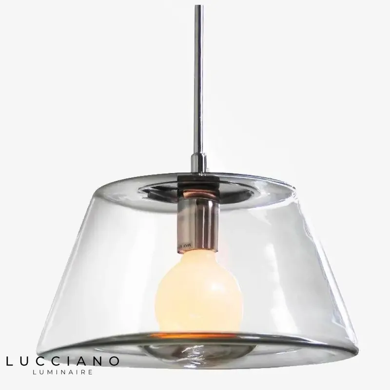LED glass triangle lamp