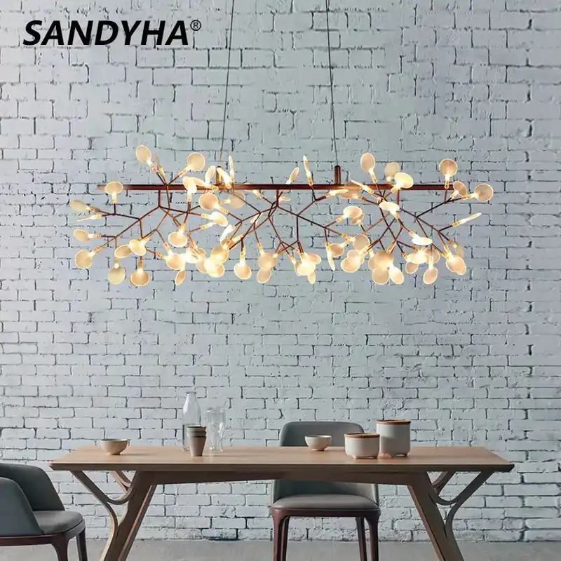 Sandyha Chandelier light-up firefly branches