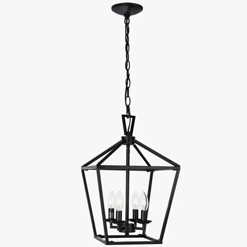 Modern Luminous Industrial Chandelier