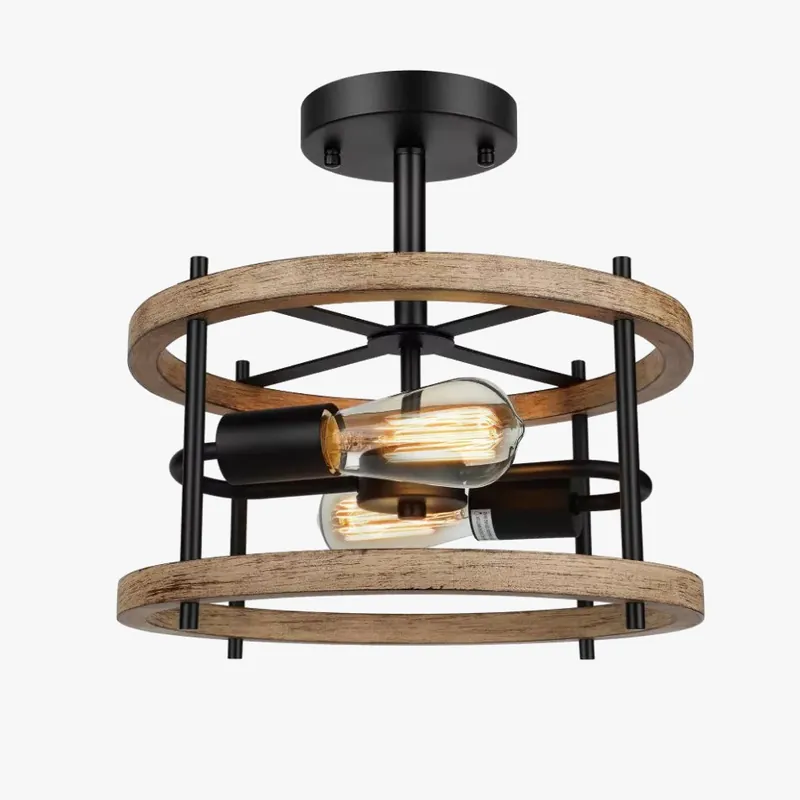 Contemporary chic handcrafted vintage chandelier