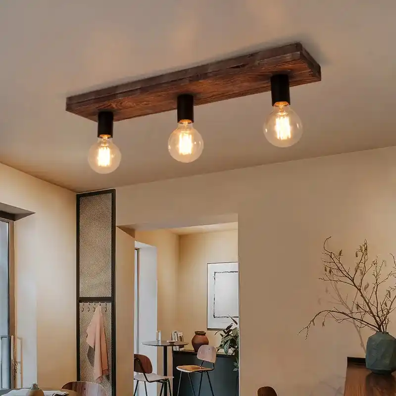 Elegant bright vintage wood design