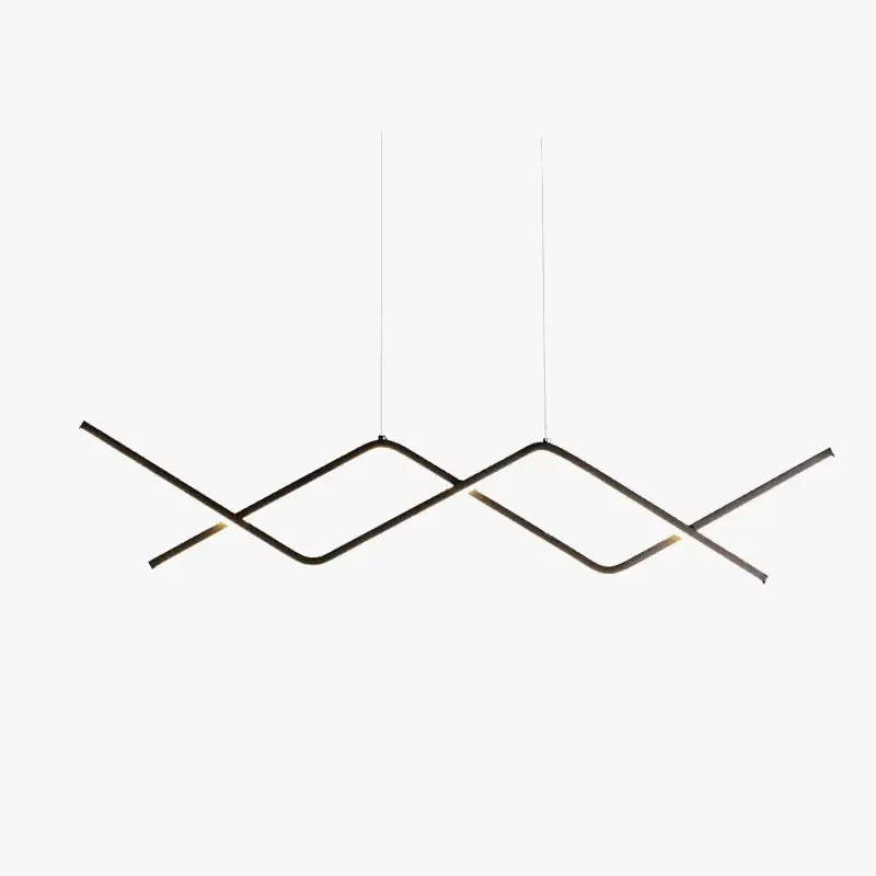 Contemporary and sleek LED pendant light.