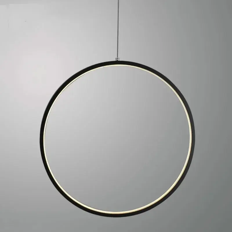 Contemporary metal design pendant light