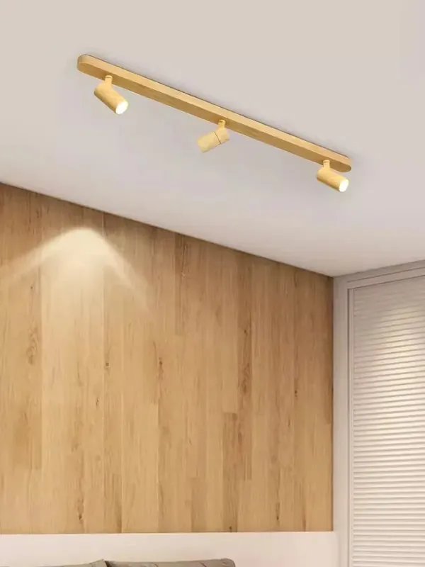 Warm modern LED pendant light