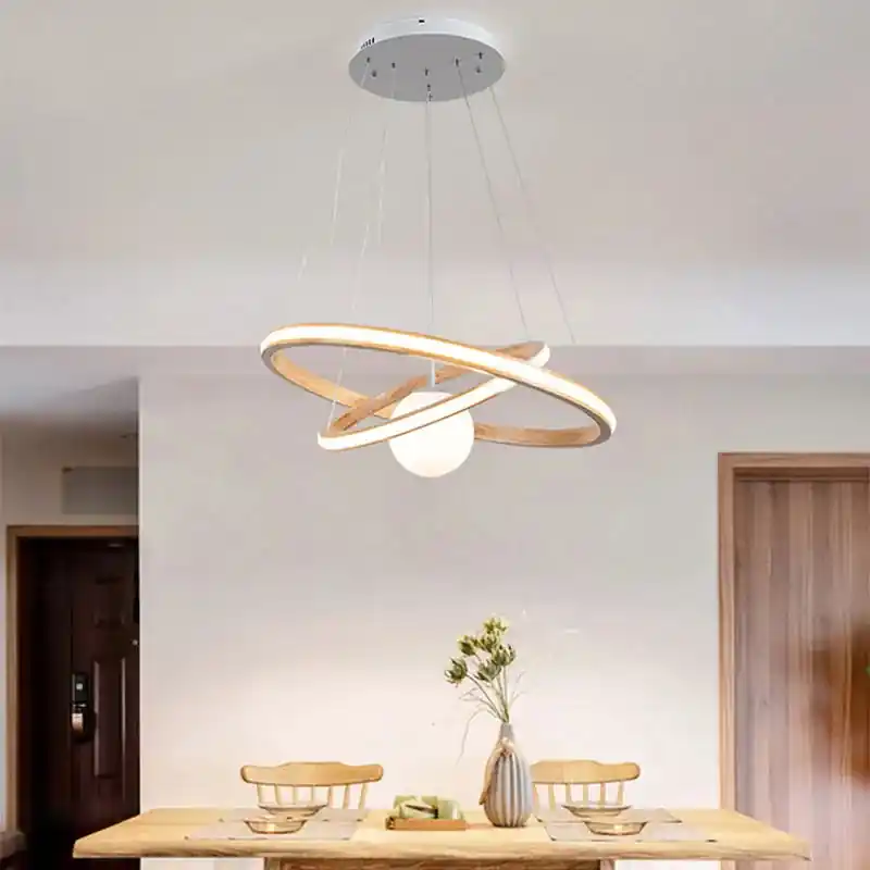 Modern Hanging Ring Chandelier