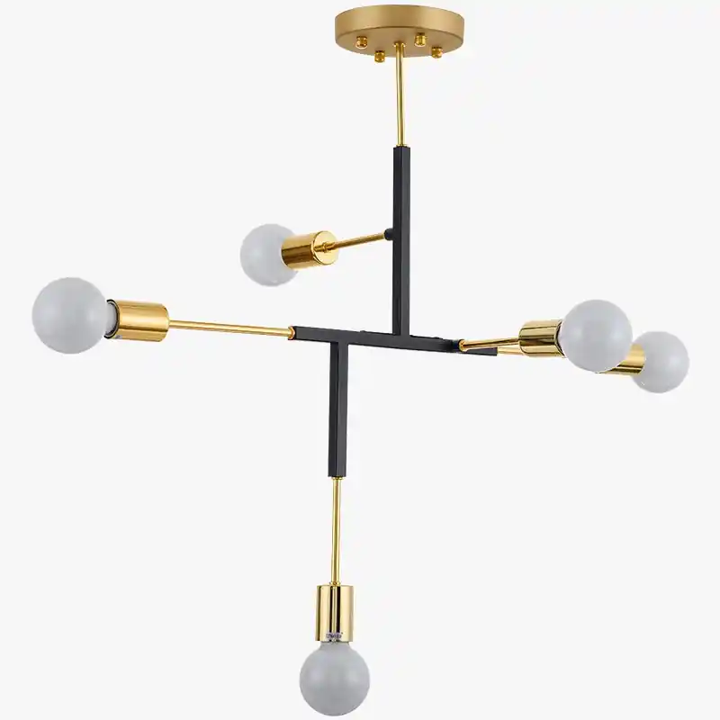 Vibrant and chic modern chandelier