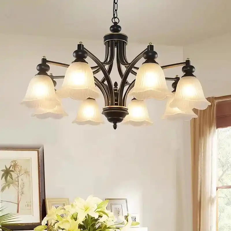 Vintage Chandelier Rustic Charm