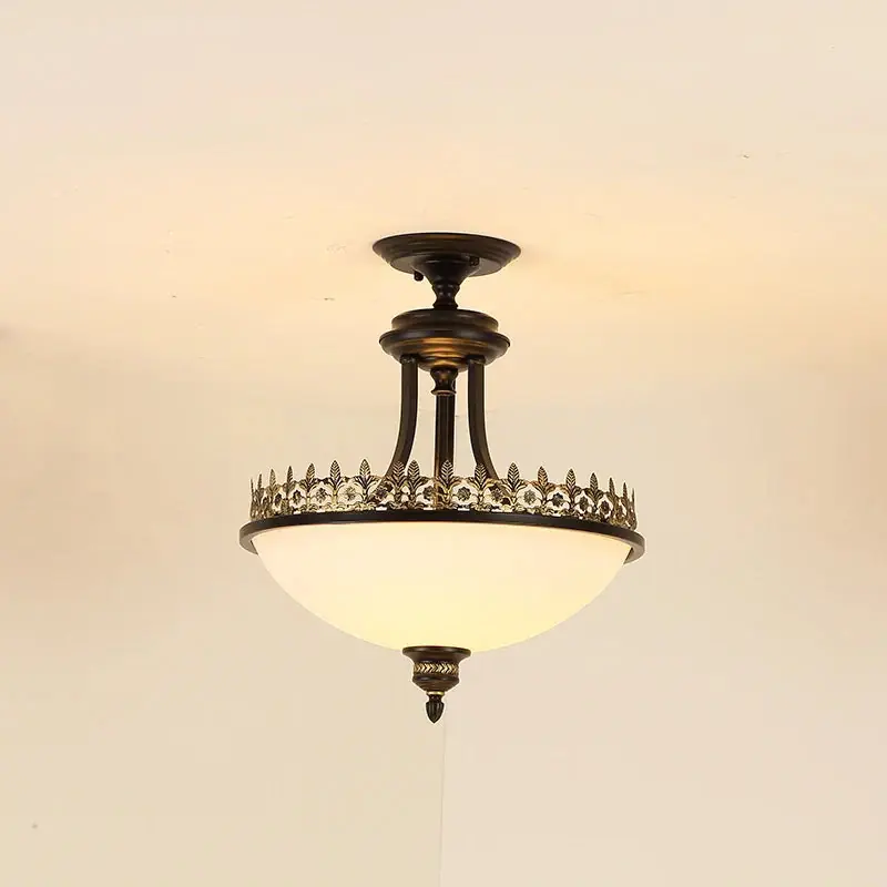 Rustic Country Retro LED Chandelier.