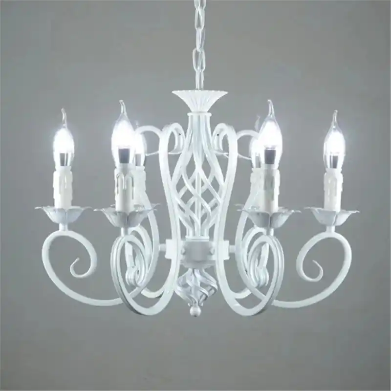 Retro industrial metal design chandelier
