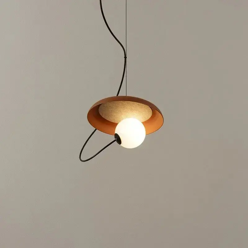 Unique sleek minimalist magnetic chandelier