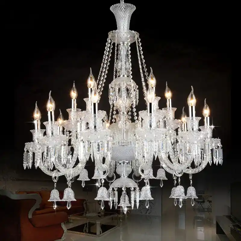 Modern Elegant Crystal Pendant Chandelier