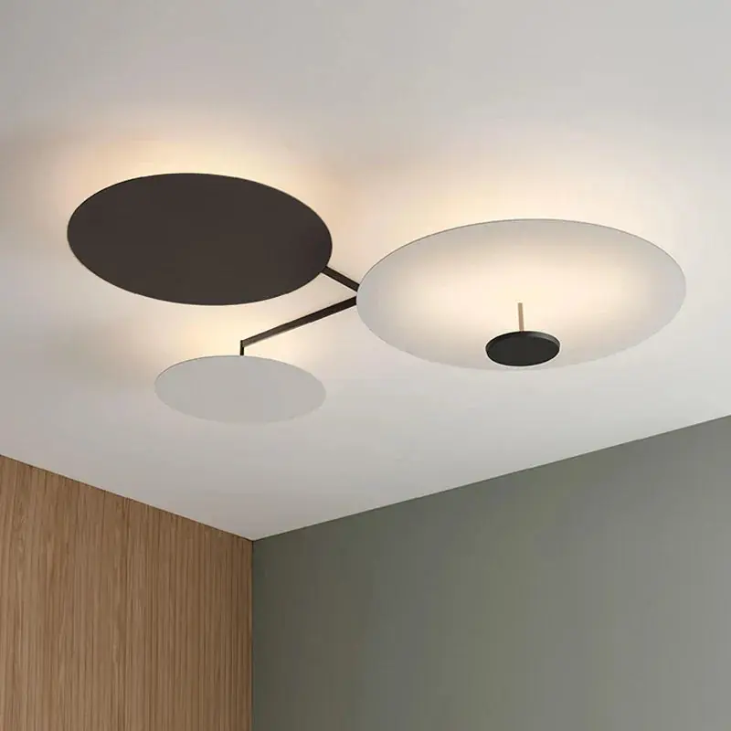 Modern chandelier lighting interior space